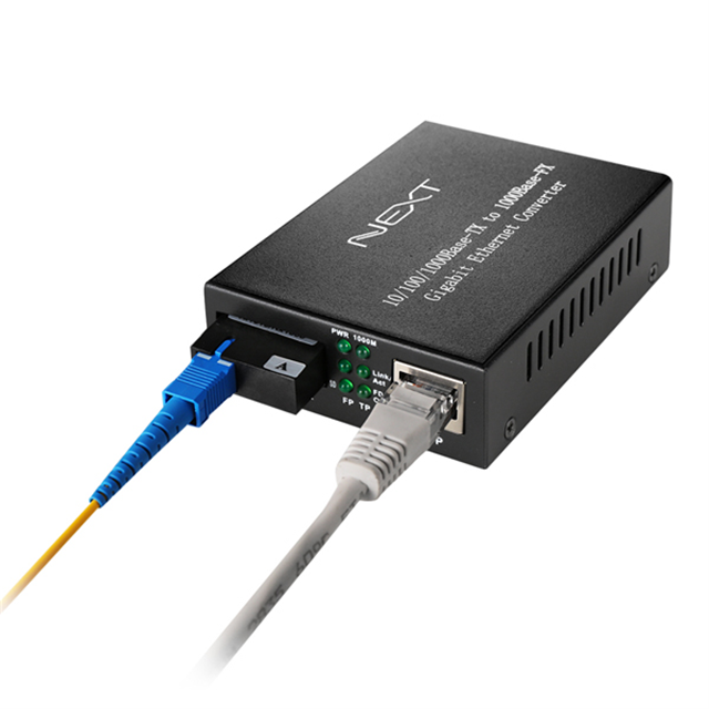 NEXT-2000GSCSW-A  기가비트 1코어 SC 광케이블 광컨버터 싱글모드 A타입 79,800원