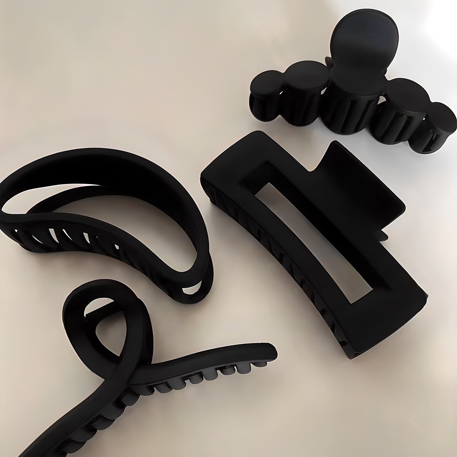 엑스비지 무광 집게핀 4종 세트 5,800원