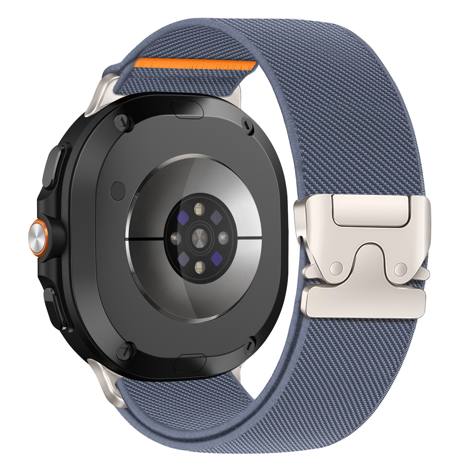 갤럭시워치8/8클래식 파라슈트 스타일 버클 마그네틱 나일론 스트랩 밴드 시계줄, 블루그레이 17,600원