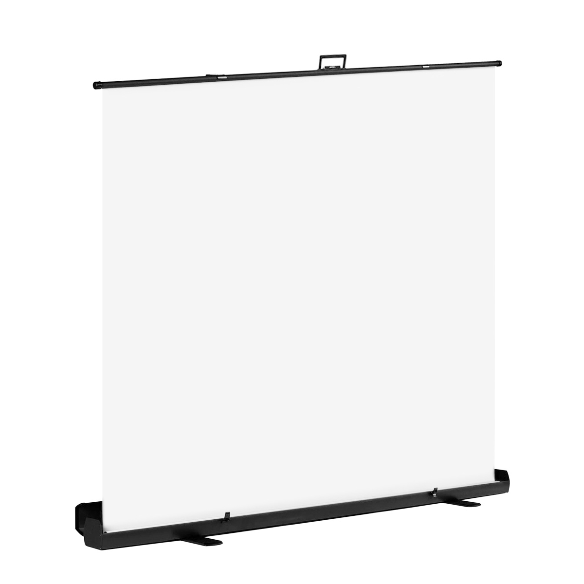 VDR-M162W 포터블 이동식 화이트 풀업 롤스크린 165X200cm (스튜디오 브이로그 사진 영상 촬영 및 빔프로젝터 배경 등), 현재가 188,000원