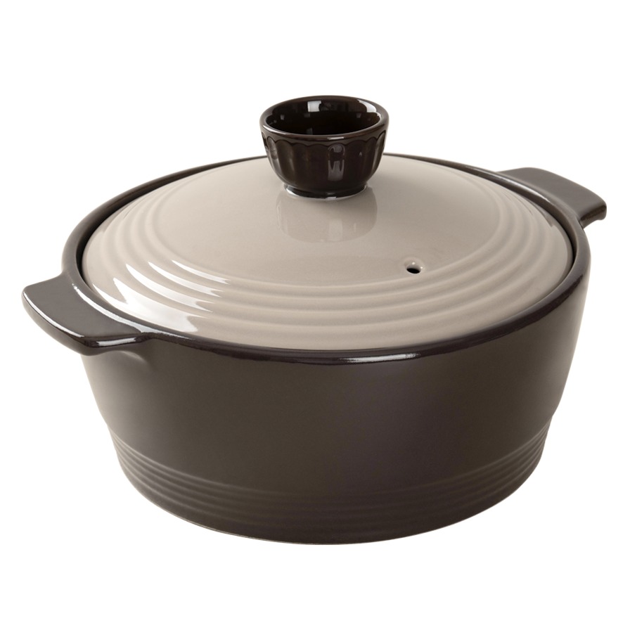 진뚝배기 소로 뚝배기 다크 브라운 3호 27,410원