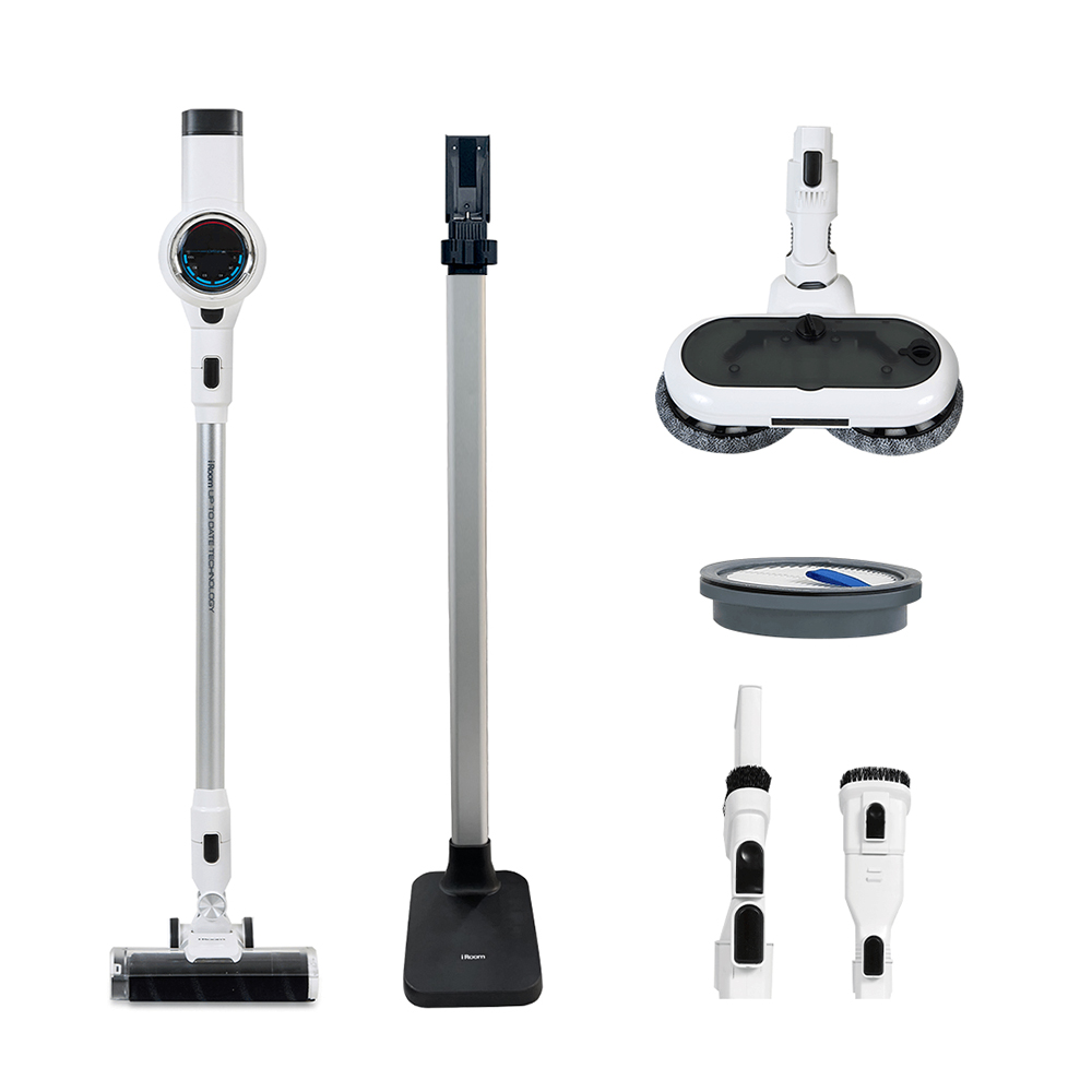 iRoom 무선청소기 윈드포스 F9 + 물걸레키트 세트 168,000원