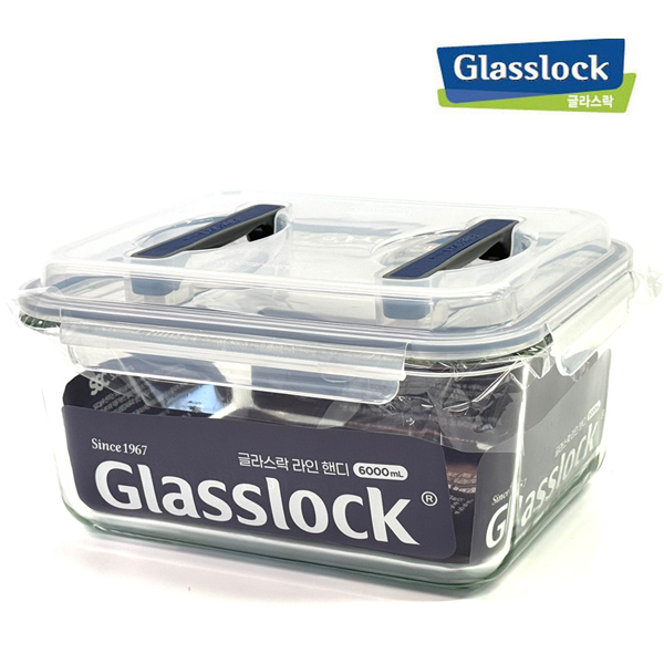 글라스락 김치통 밀폐용기 반찬통 핸디형(1800ml-6000ml) 30,090원