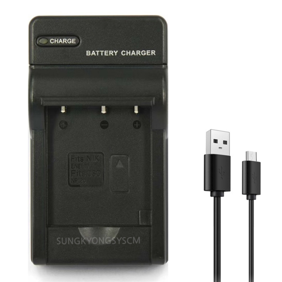 디아이플러스 빠른출고 KC인증 EN-EL19 호환충전기 COOLPIX S7000 S5200 S33 S3100 S6600 S6400 A300 A100, 1개 7,900원