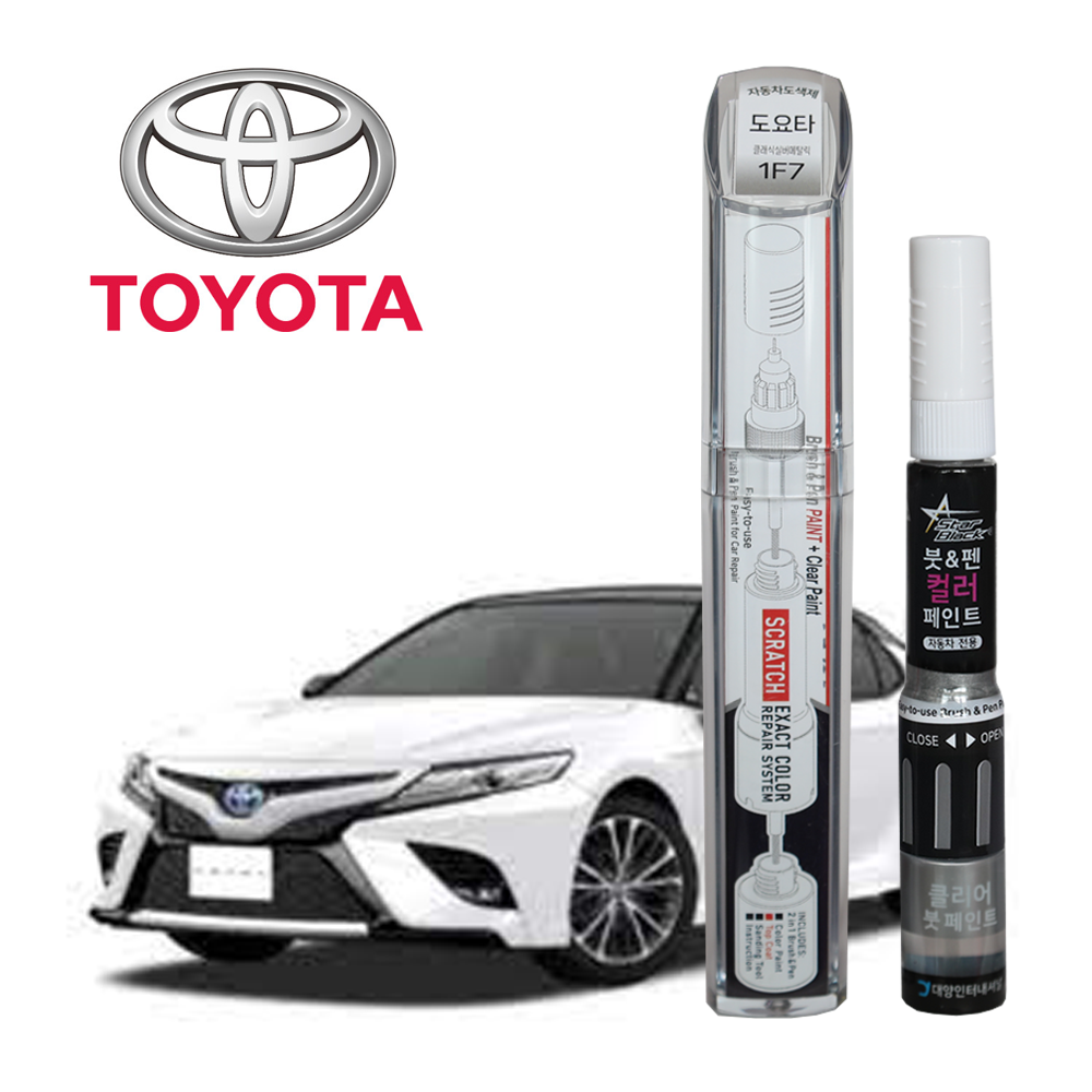 도요타 붓펜 페인트 자동차 도색용 1F7 클래식실버메탈릭, 1개, 실버 21,700원