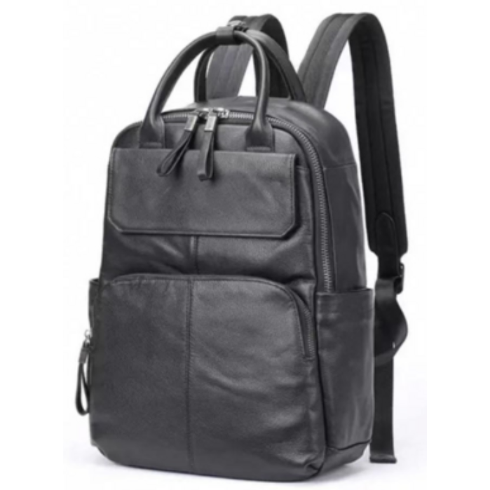 Mimi Market 남자 프리미엄 천연소가죽 직장인 대학생 노트북 백팩 PH0816 75,000원