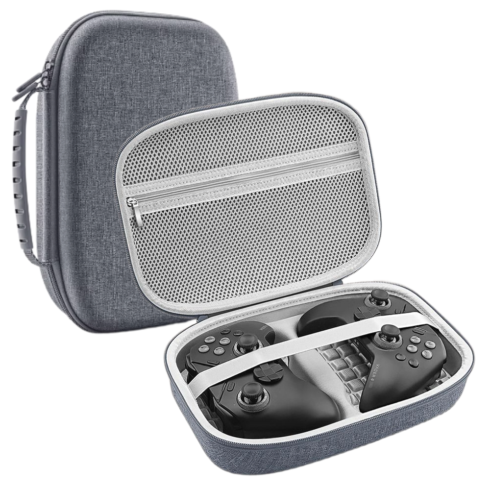 듀얼 컨트롤러 보관함 케이스 스위치 2 Pro 컨트롤러용 캐링백 2구 Thunderobot GameSir Flydigi Betop 4 Pro Asura 호환, 1개, 그레이 27,900원