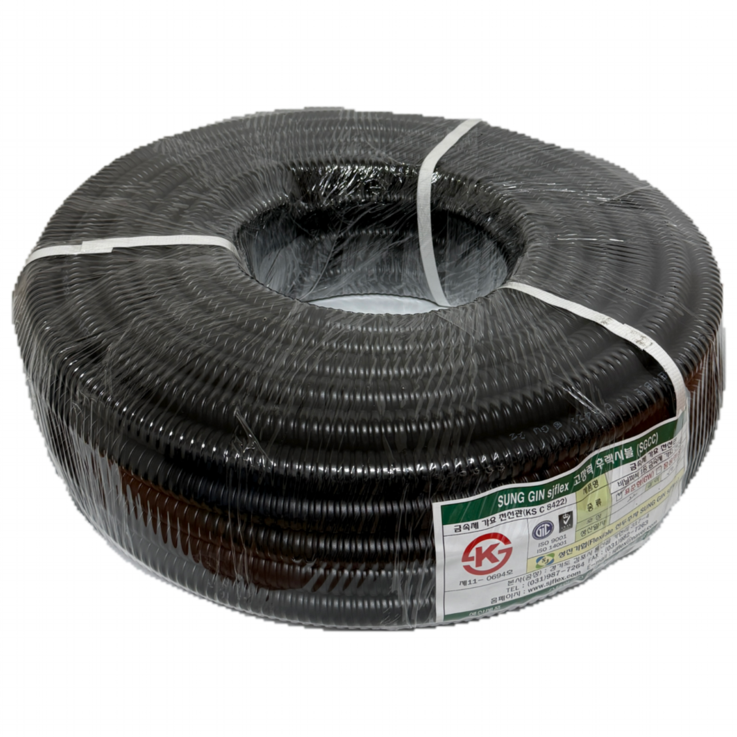 성진기업 방수후렉시블 전선관 GW 28MM 검정 직접생산 주름관 52,370원