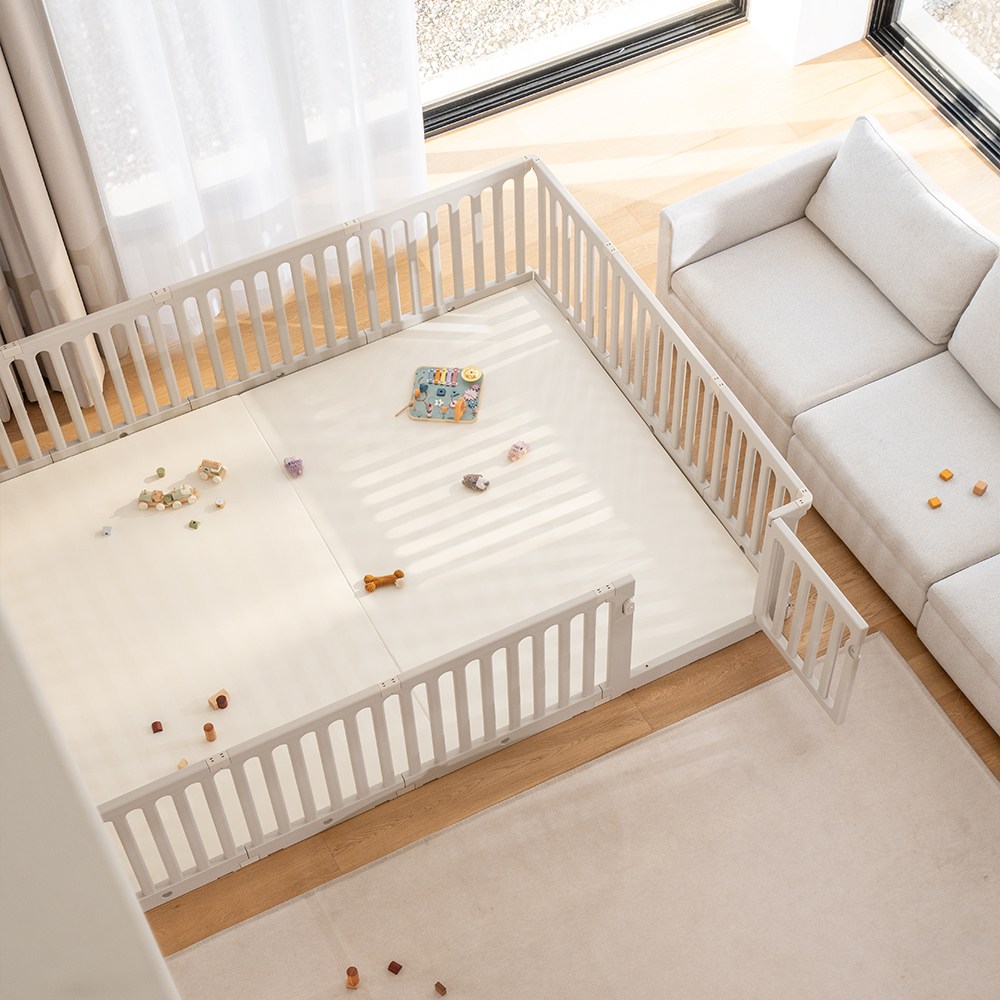 리포소홈 코지 베이비룸 매트세트 아기 가드 울타리 안전펜스 240 x 280 (14P) 541,000원