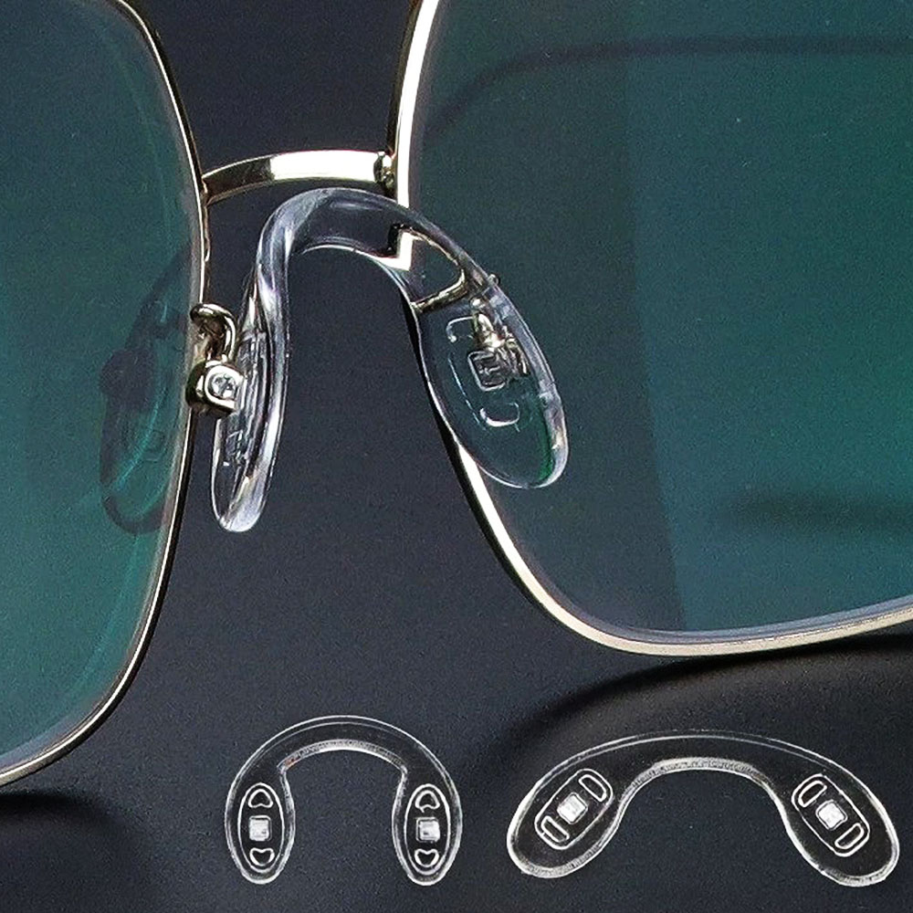 1/2세트(대+소) 스포츠 안전 안경 코받침 쿠션 실리콘 코패드 투명 자국 부상 방지 5,500원