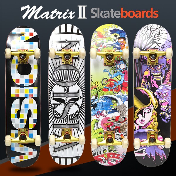 매트릭스2 스케이트보드  단풍우드데크 31인치 38,900원