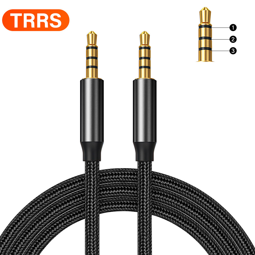 CO2 모니터 금도금 3 5mm ~ 잭 TRS/TRRS 3/4 극 Aux 케이블 휴대폰 헤드셋 용 자동차 음악 HIFI 스테레오 사운드 오디오 커넥터 8,300원