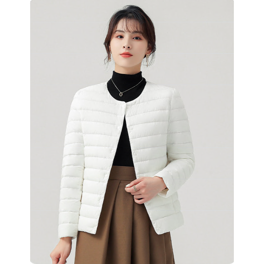 여자 봄가을 환절기 경럎패딩자켓 43,000원