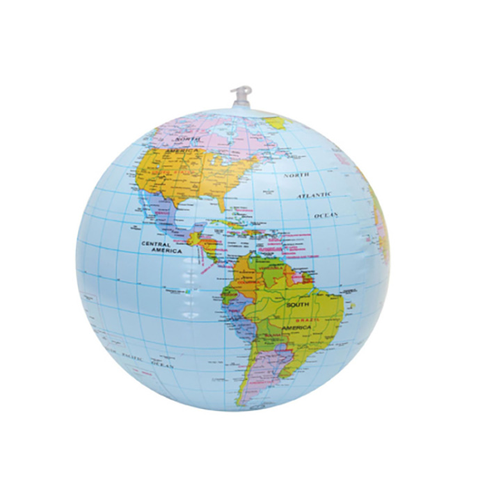 어린이 안전 탱탱볼 비치볼 지구본 에어볼 27cm 4,440원