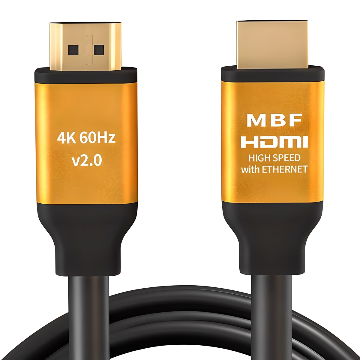 엠비에프 미니멀단자 UHD HDMI2.0 골드 모니터케이블 MBF-GSH2015, 1개, 1.5m 4,660원