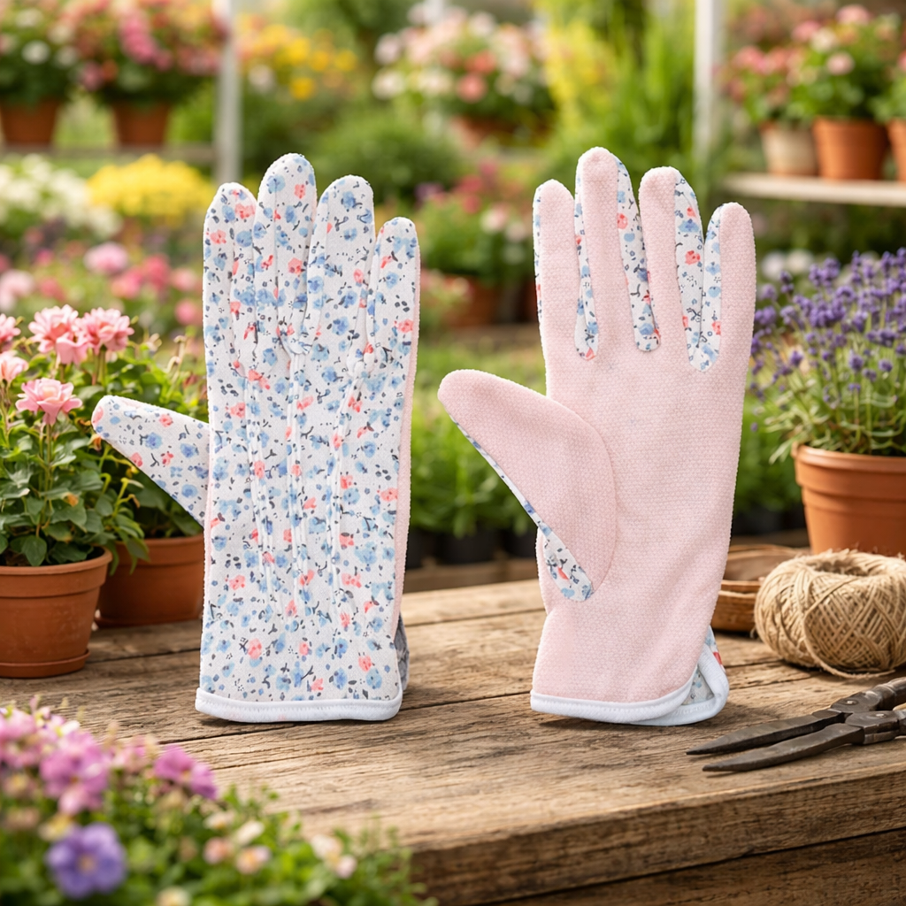 다용도 꽃무늬 장갑(5켤레)/ 다용도 꽃장갑 7,700원