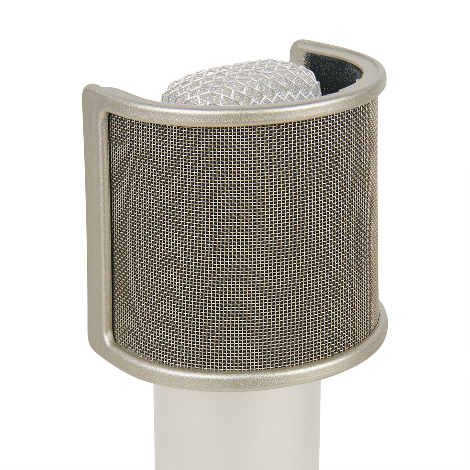 GeekriaDirect 마이크 메탈 팝 필터 , 크리에이터용 , 윈드스크린 커버, 호환 오디오테크니카 AT2020, FIFINE K669B (사이즈 S/니켈) 11,080원