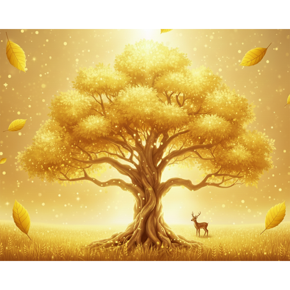 마켓9 돈들어오는 보석십자수 캔버스형 취미 DIY 세트 40 x 50cm, 1개, 황금보리밭 금전수 23,900원