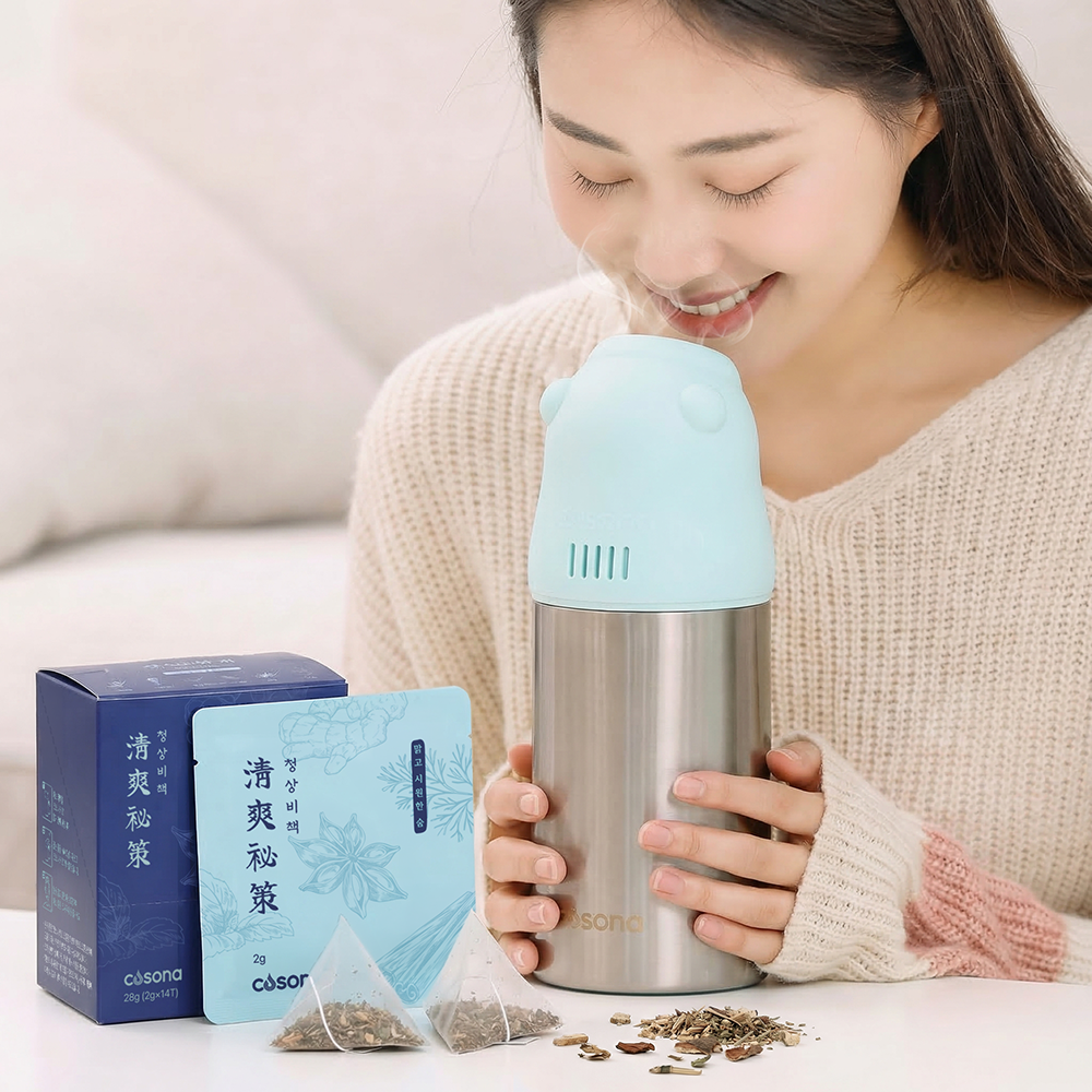 코막힘 수면 코가습기 코훈증기 코사우나 루틴세트 코소나키트 (청상비책1포함) 66,310원