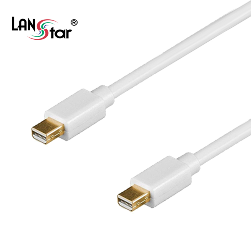 랜스타 LS-MDP12MM-1M Mini 디스플레이 Port 케이블 Ver1.2 4K2K 60Hz 1M, 단일색상, 1개 3,800원