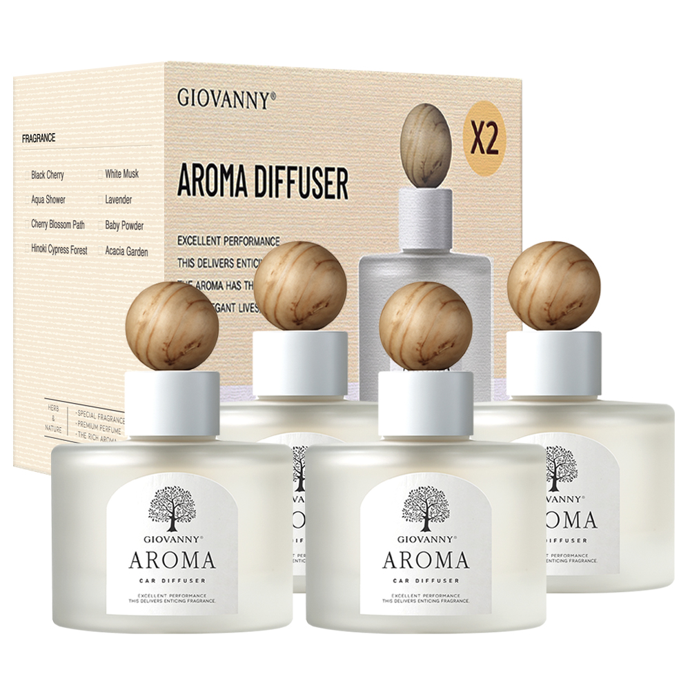 GIOVANNY 차량용 방향제 100ml 2p, 아카시아정원, 2세트 18,900원