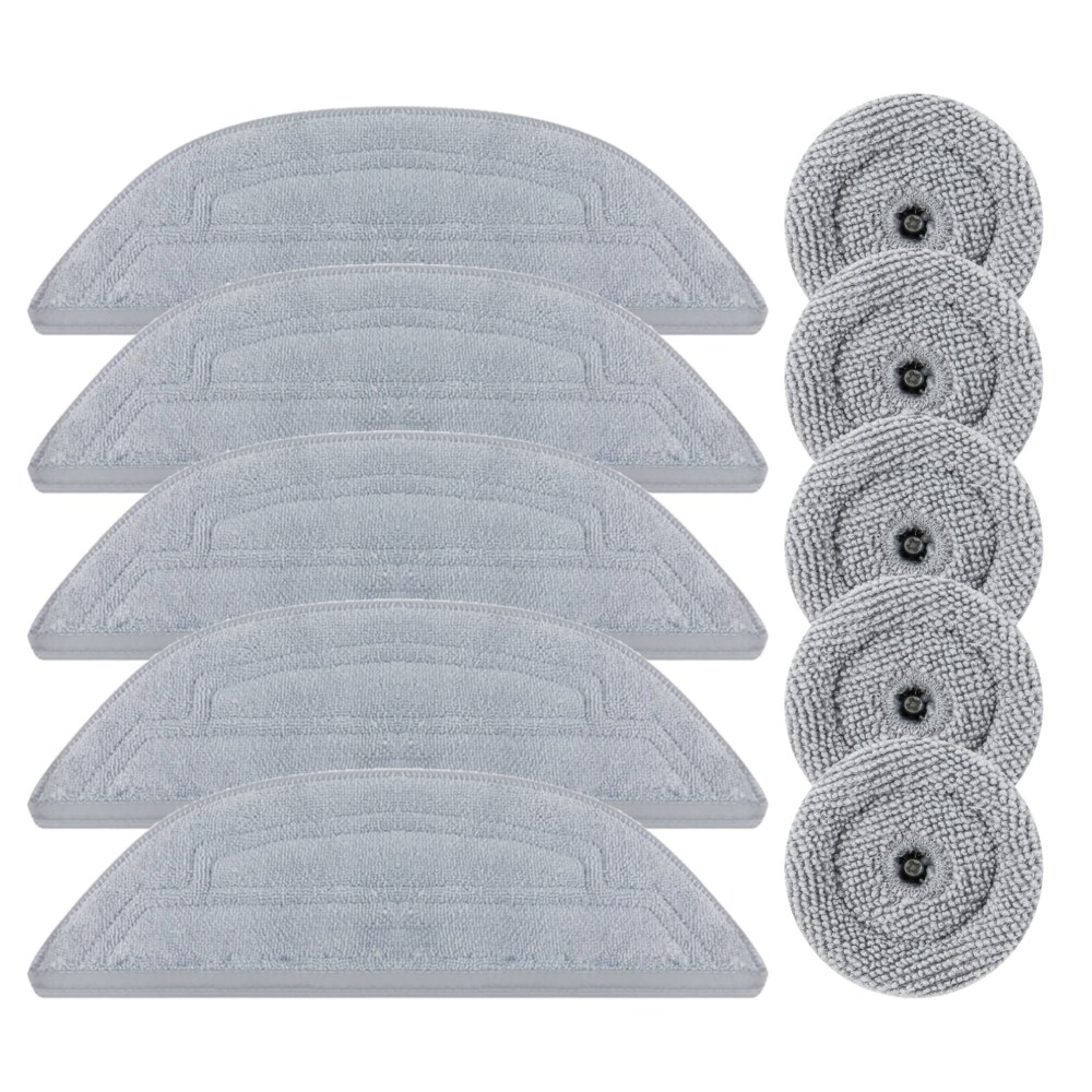 어미닛데이 로보락 S8 MaxV Ultra/S8 Max Ultra 호환 소모품 물걸레 5장 + 사이드 물걸레 5장 세트, 1개 14,800원