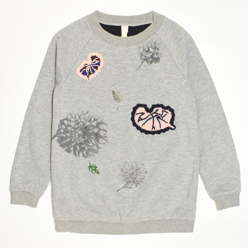 오즈세컨 그레이 면 스팽글장식 맨투맨티셔츠 1 여성 WTL2681 자바구제창고 67,410원