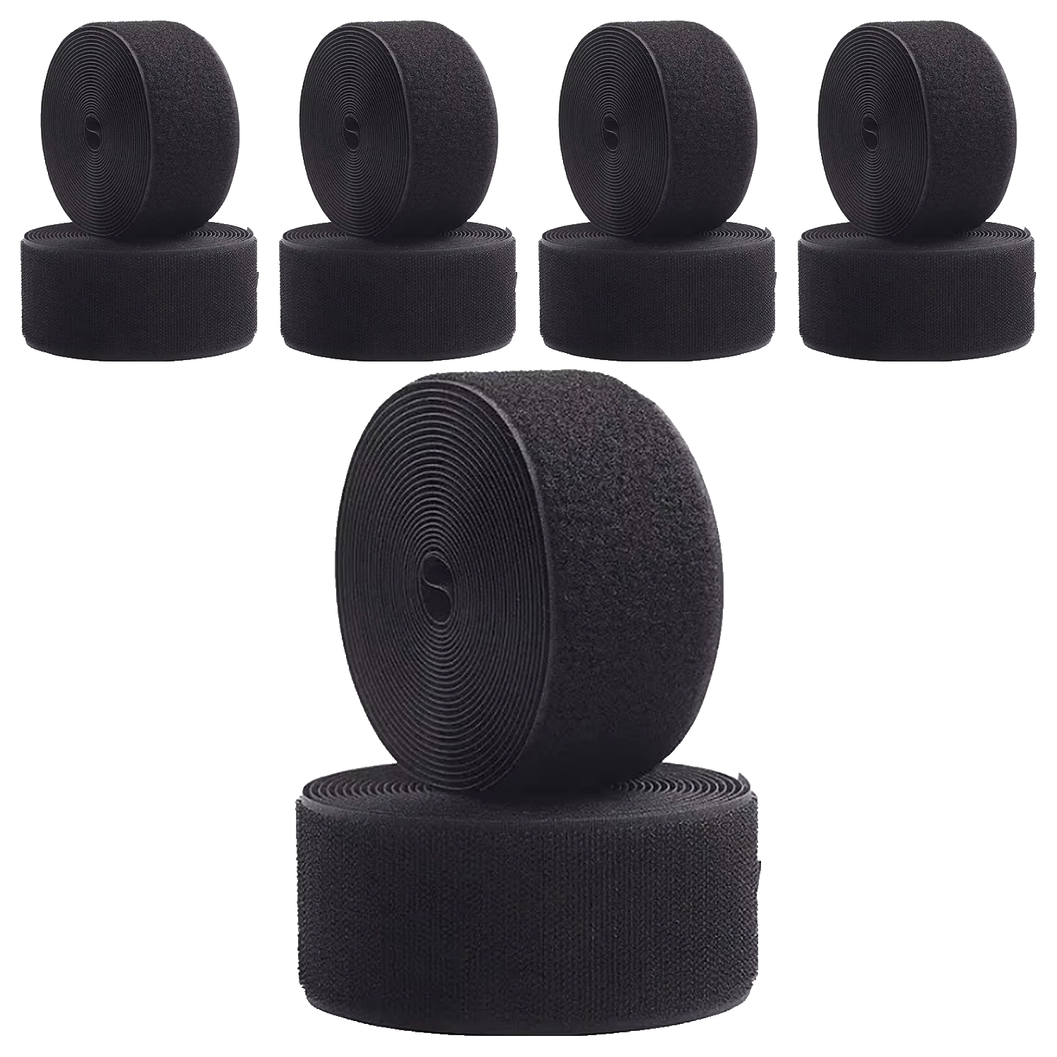 엔더 튼튼한 대형 벨크로 찍찍이 테이프 암수 5cm x 1m 블랙 18,450원