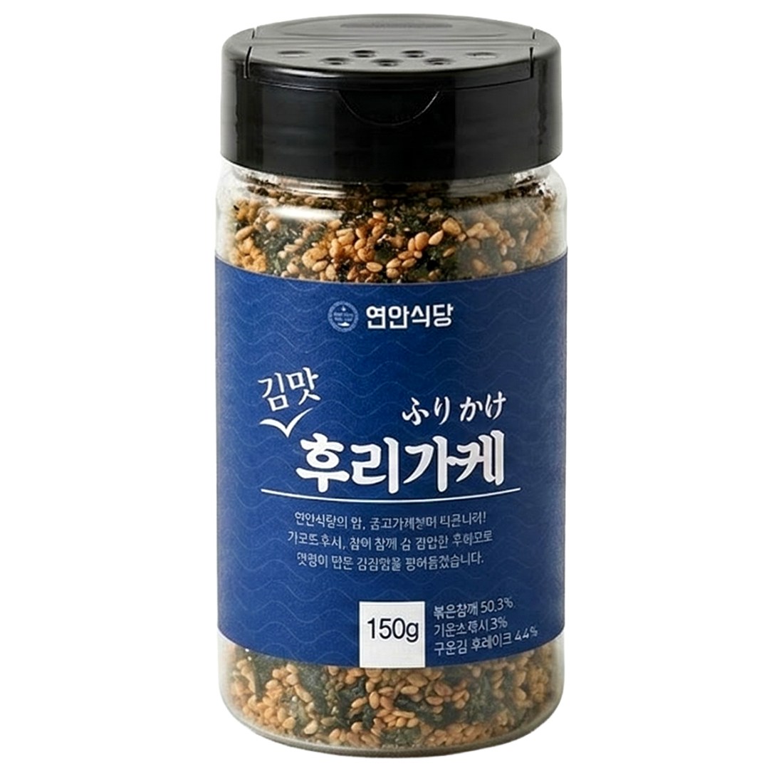 [주먹밥 가루 후리카게] 연안식당 김맛 후리가케, 1개, 150g 10,000원