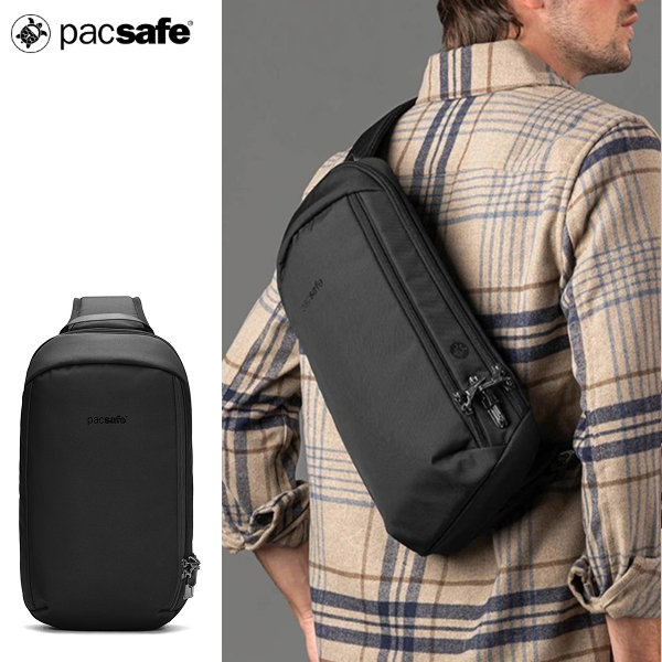 팩세이프 바이브 325 V테크 슬링팩 10L / PACSAFE VIBE 도난방지 가방 등산 슬링백 크로스백 유럽여행 절단방지 RFID차단 138,000원