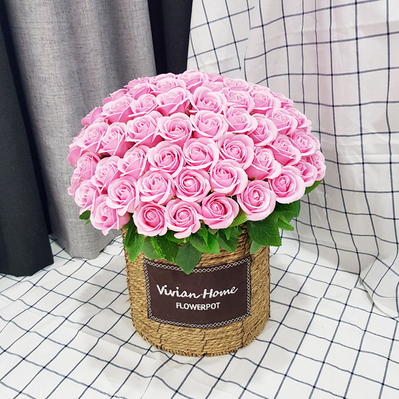 블뤼엔 비누꽃 100송이 장미바구니 47,260원