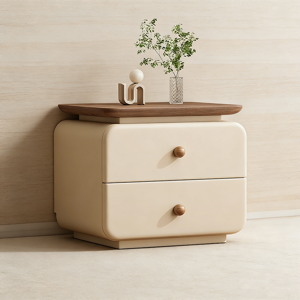 모던 심플 라운드 협탁 서랍 수납 침대 옆 미니 사이드테이블, 1개, G01 164,000원