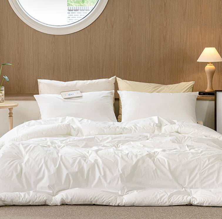 파르페by알레르망 국내 제조 60수 고밀도 순면 차렵이불 104,400원