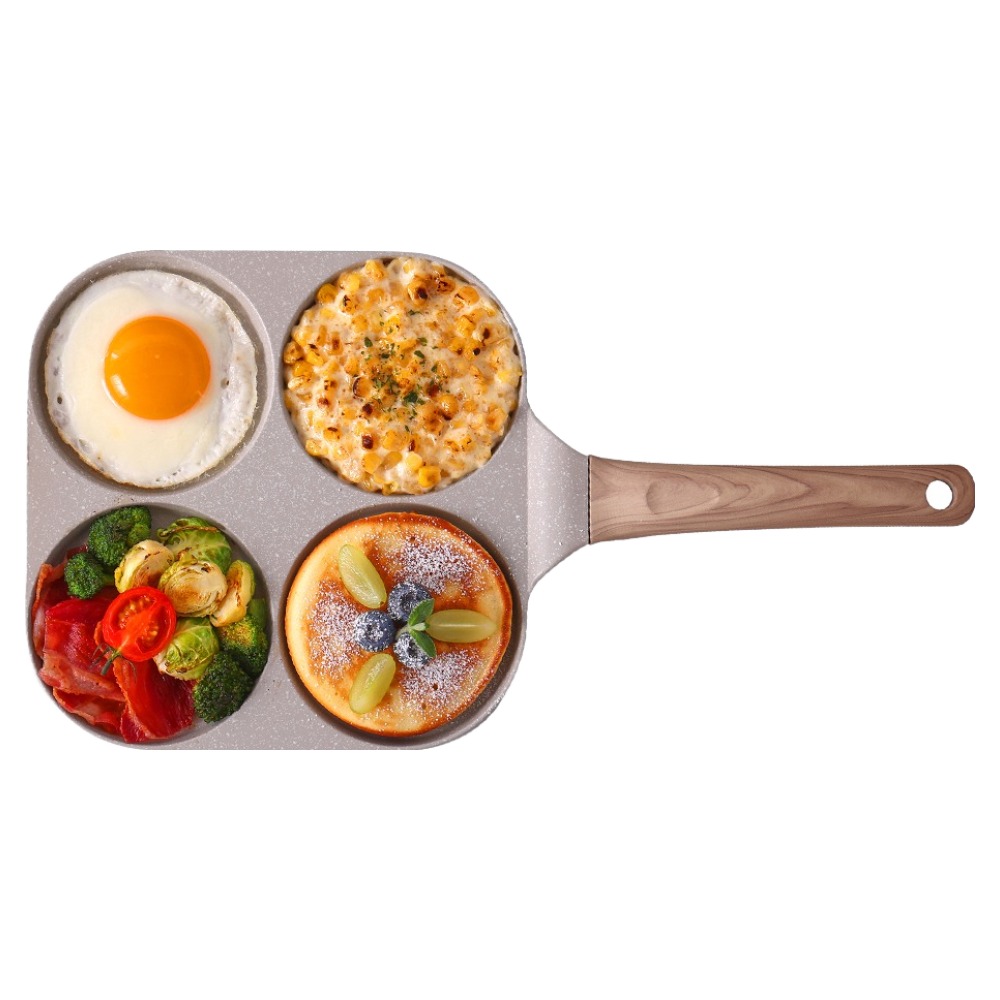 쿠킨 키친플라워 인덕션 겸용 쿠킨 모닝와이드 4구 에그팬 18,800원