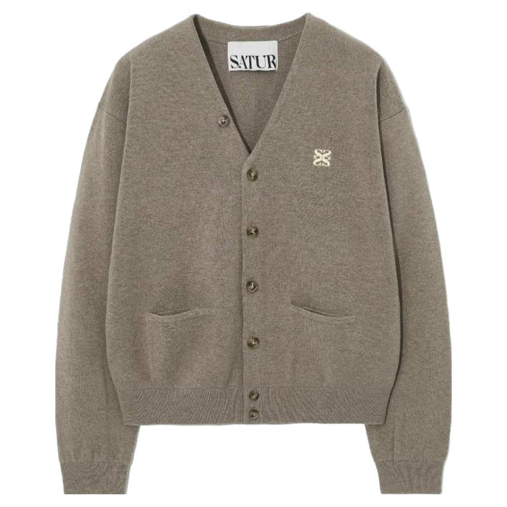 세터 파로 클래식 로고 보머 가디건 SA233MAC07 175,200원