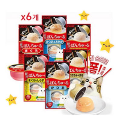 이나바 제이타크 챠오츄르 퐁츄르 고양이 간식 12,590원