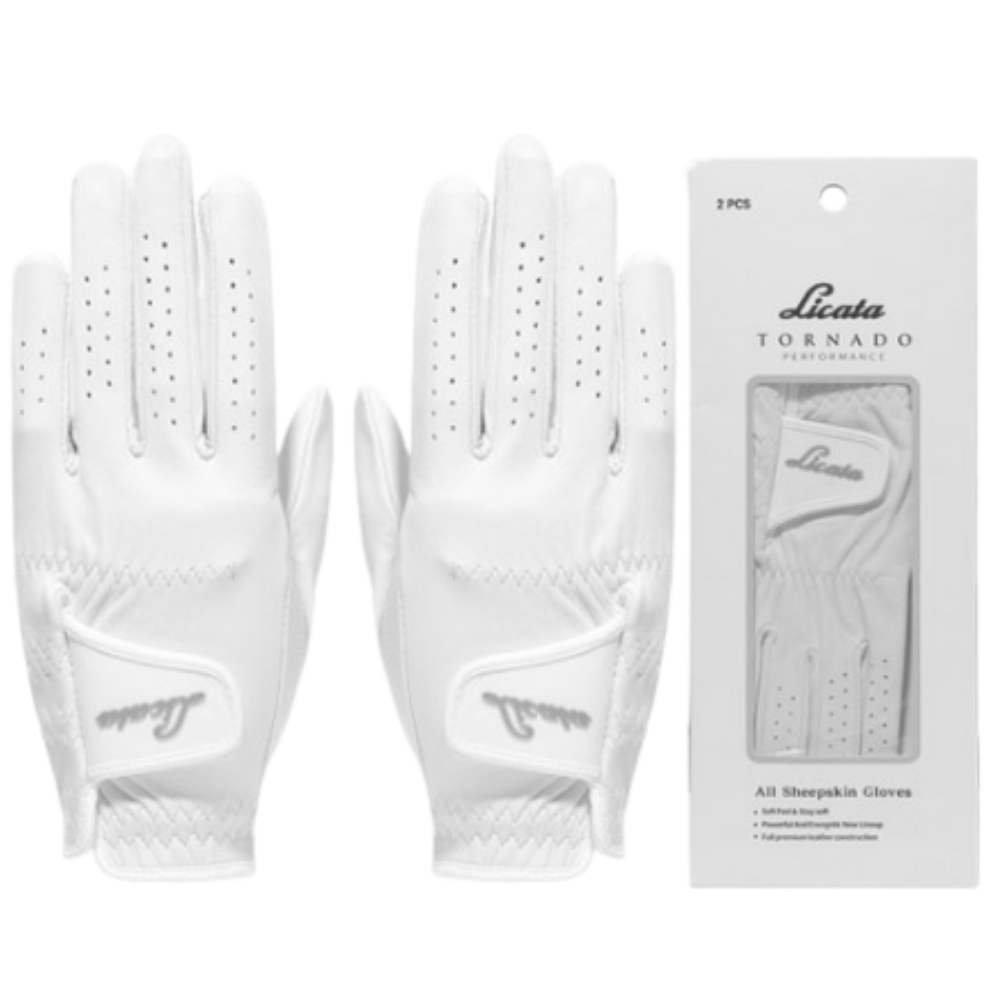 리카타 토네이도 퍼포먼스 에어홀 남성 왼손 여성 양손 골프장갑 고급양피 장갑 29,000원
