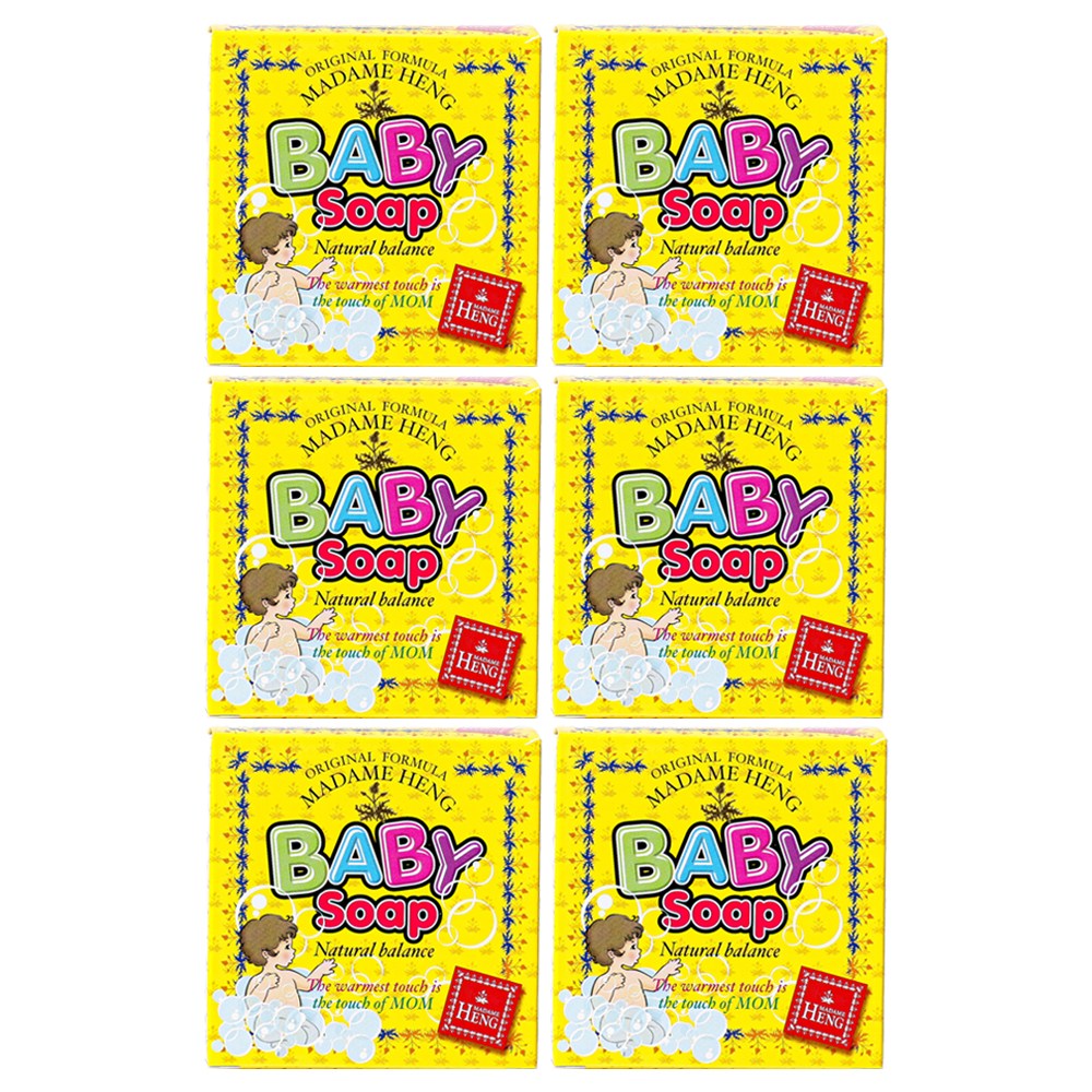 마담행 베이비 솝 태국비누 목욕비누, 150g, 6개입 28,450원
