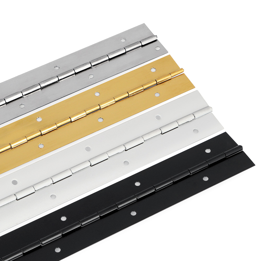 스텐 피아노경첩 장경첩 골드 실버 화이트 블랙 1000mm 1200mm 5,500원