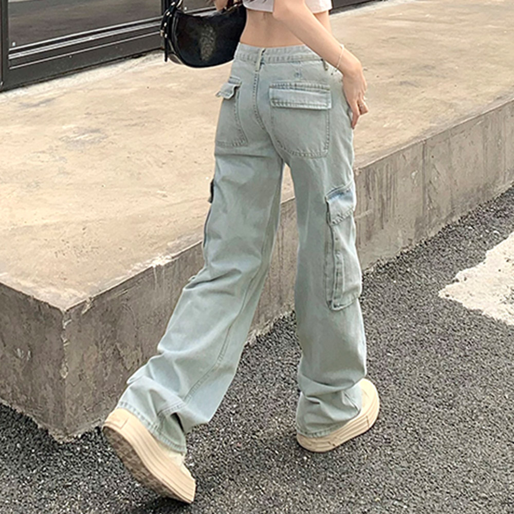 대박난박양 플랩 포켓 카고 청바지 39,800원