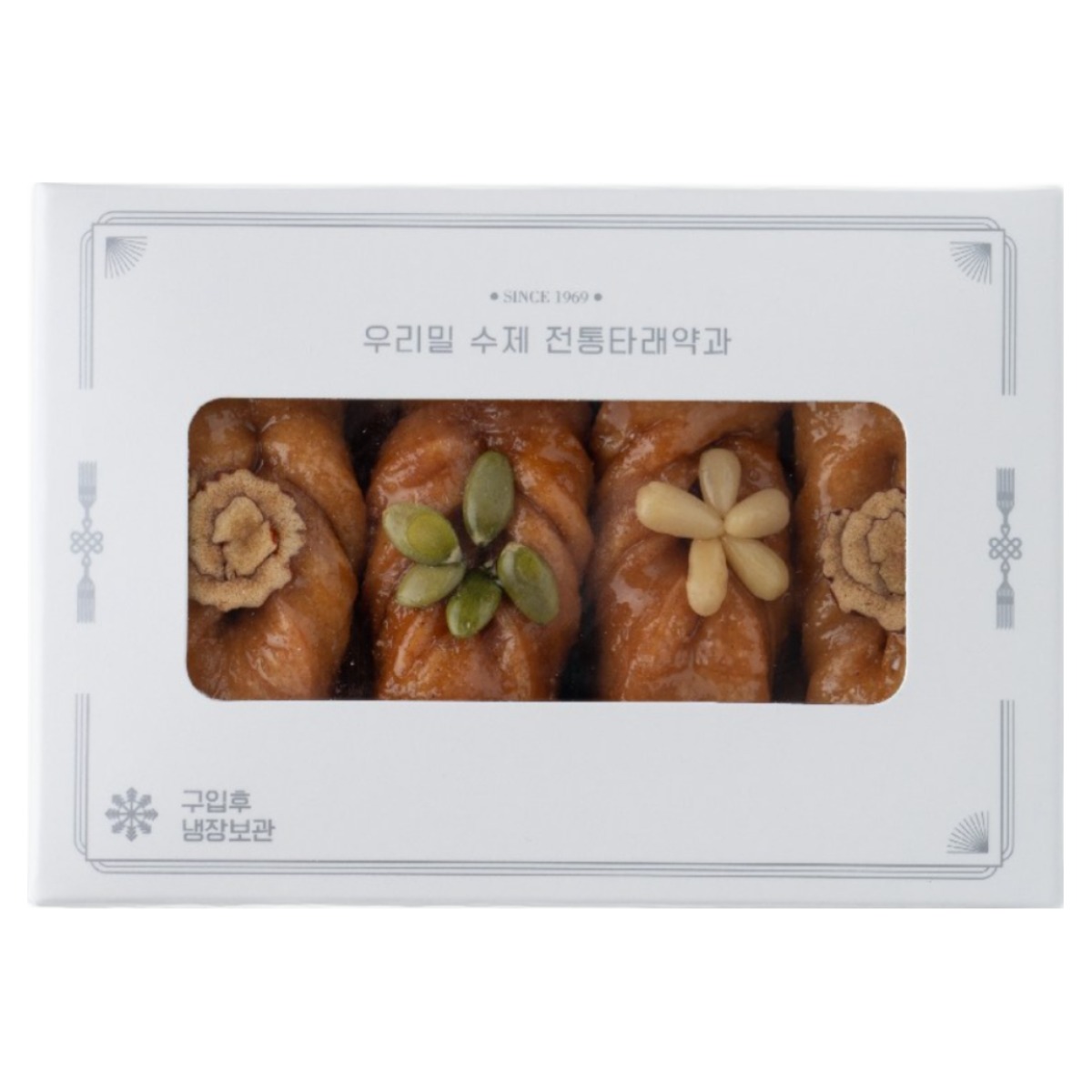 미니 약과 우리밀 김복녀 수제 장인 약과, 1개, 220g 18,000원