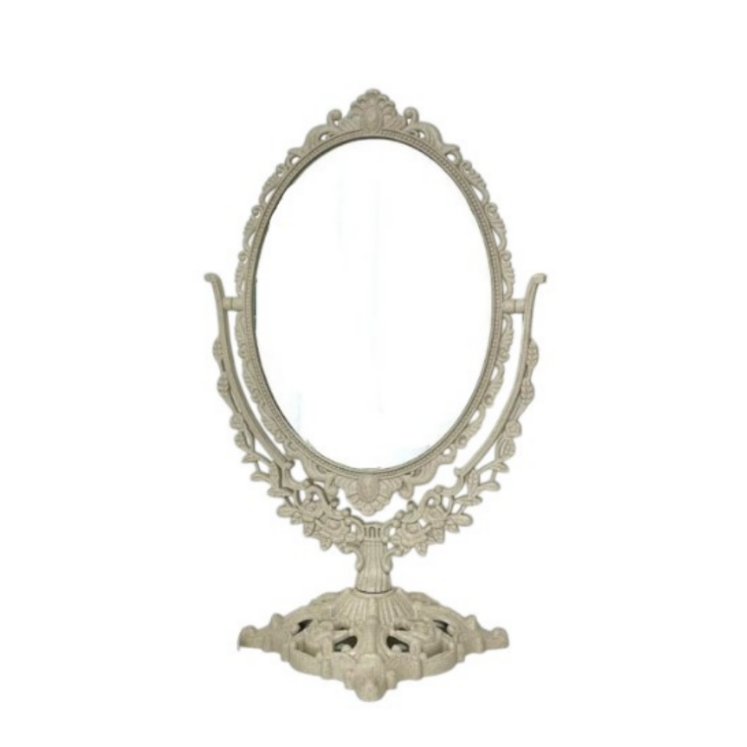 빈티지 인테리어 탁상 거울 화장대 메이크업 360도 회전형 원형 거울 13,300원