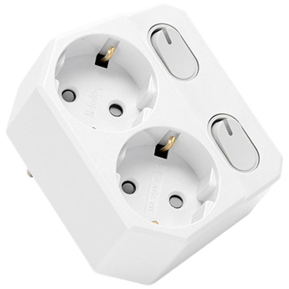 아이정 더좋은 회전형 개별 스위치 2구 멀티탭 추천 콘센트 이사준비물 새집준비물 19,500원