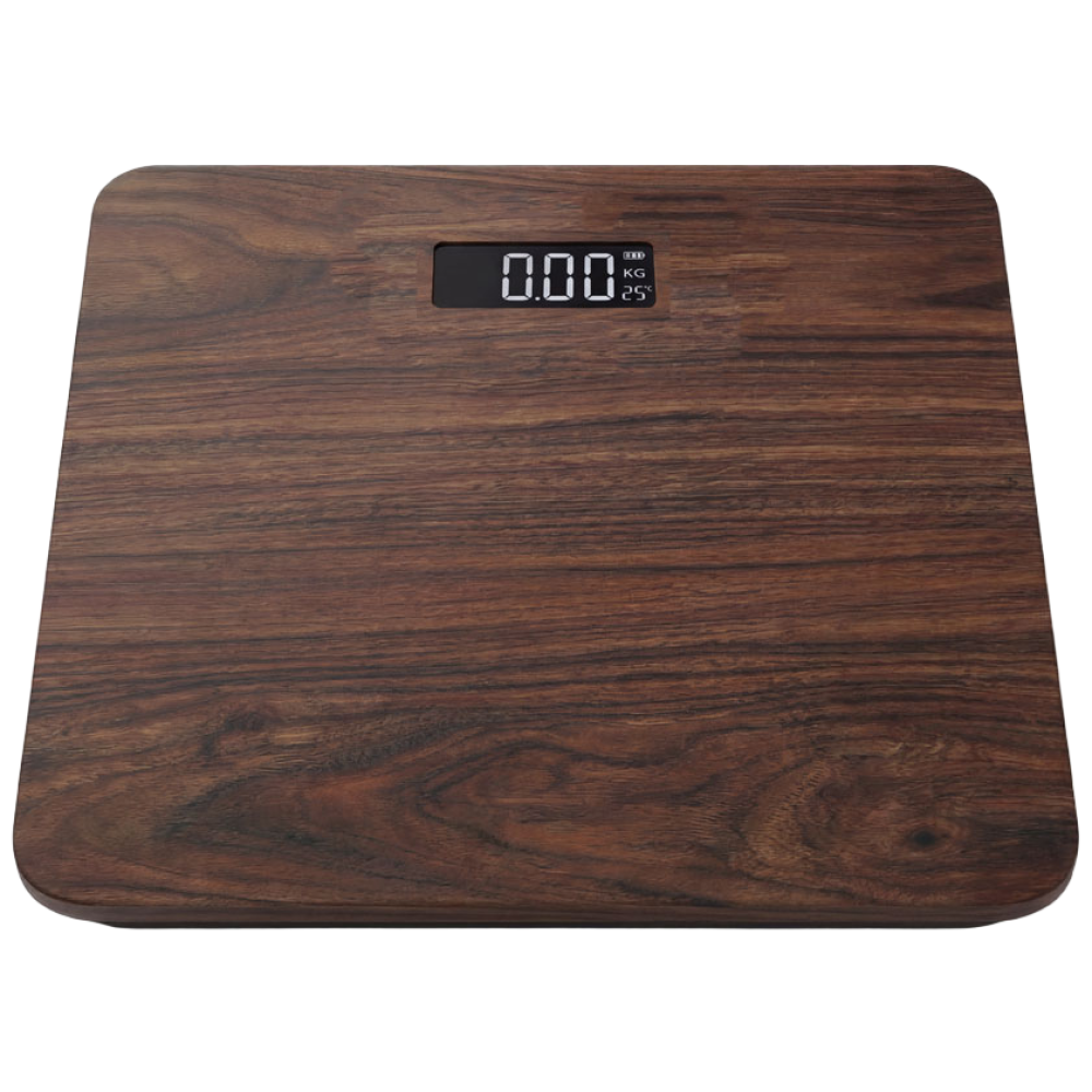유스몰 가정용 원목 디자인 디지털 체중계, 1개, 다크 오크, 단일상품 13,900원