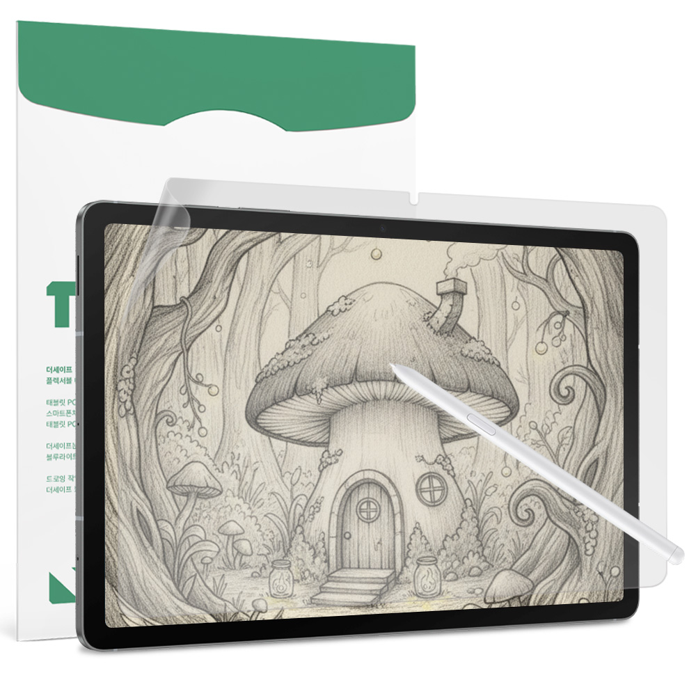 더세이프 갤럭시탭 S10 FE 10.9 항균 종이질감 블루라이트 차단 보호필름 10,680원