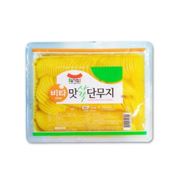 일가집 온달 단무지 2.5kg 1box, 2.8kg, 4개 28,900원