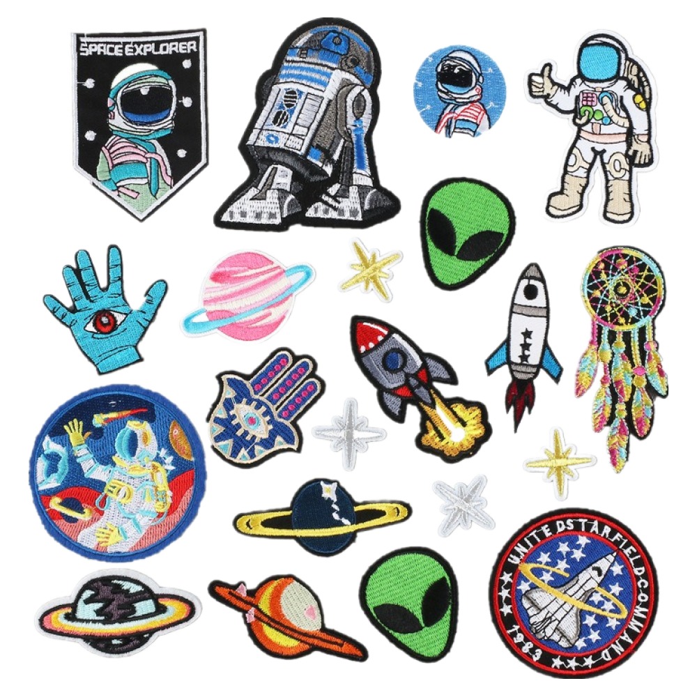 비아워게스트 DIY 커스텀 열접착 와펜 패치 세트 14,000원