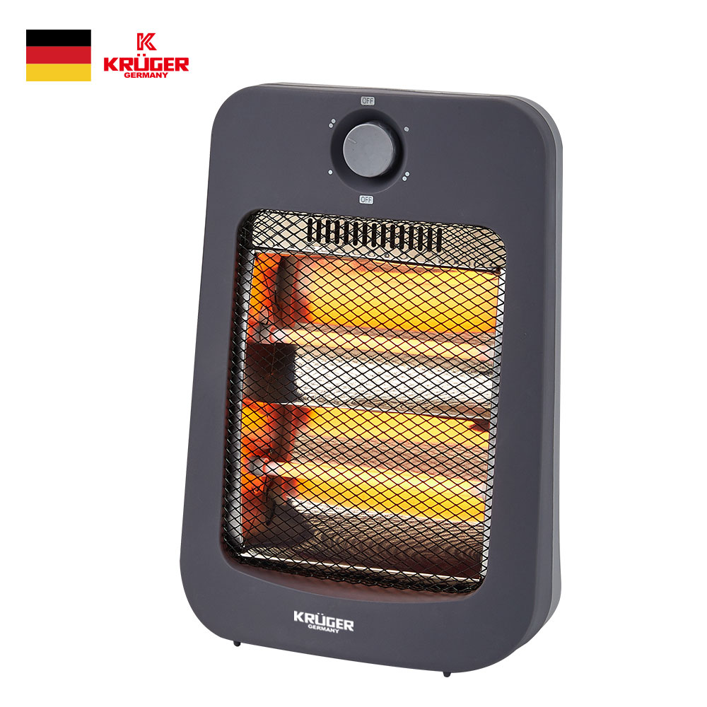 전기난로 작지만 강한 크루거 석영관 2단 미니히터 1인난로 사무실 캠핑난로 KRH-2824C 21,000원