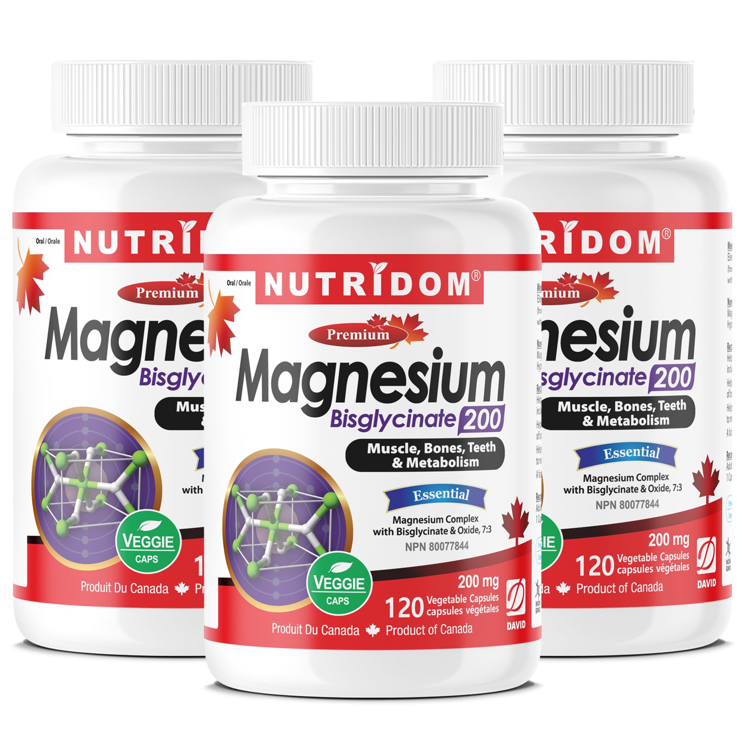 (3병,6병 특가) 뉴트리돔 프리미엄 마그네슘 비스글리시네이트 200mg 캡슐 근육 이완 뼈 치아 건강 100,000원