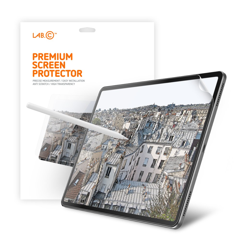 랩씨 C스킨 저반사 지문방지 종이질감 소프트 스케치 필름 1매, 1세트, 단일 14,900원